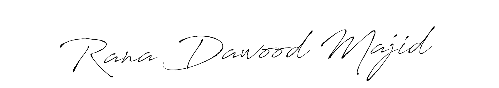 Create a beautiful signature design for name Rana Dawood Majid. With this signature (Antro_Vectra) fonts, you can make a handwritten signature for free. Rana Dawood Majid signature style 6 images and pictures png
