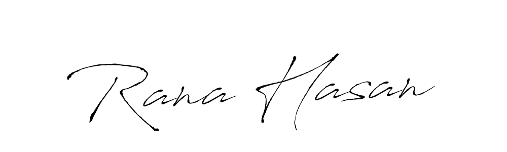 Also we have Rana Hasan name is the best signature style. Create professional handwritten signature collection using Antro_Vectra autograph style. Rana Hasan signature style 6 images and pictures png