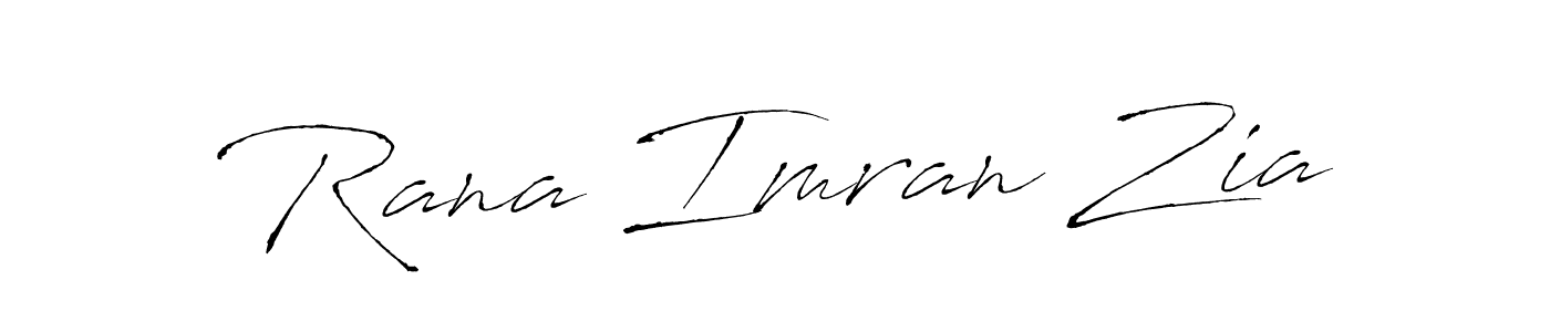 Similarly Antro_Vectra is the best handwritten signature design. Signature creator online .You can use it as an online autograph creator for name Rana Imran Zia. Rana Imran Zia signature style 6 images and pictures png
