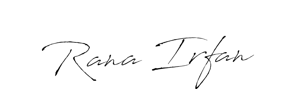 You should practise on your own different ways (Antro_Vectra) to write your name (Rana Irfan) in signature. don't let someone else do it for you. Rana Irfan signature style 6 images and pictures png