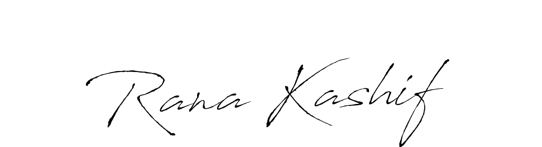 Similarly Antro_Vectra is the best handwritten signature design. Signature creator online .You can use it as an online autograph creator for name Rana Kashif. Rana Kashif signature style 6 images and pictures png