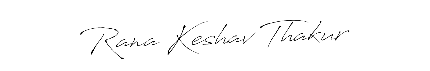 Similarly Antro_Vectra is the best handwritten signature design. Signature creator online .You can use it as an online autograph creator for name Rana Keshav Thakur. Rana Keshav Thakur signature style 6 images and pictures png