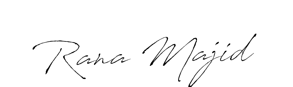 You should practise on your own different ways (Antro_Vectra) to write your name (Rana Majid) in signature. don't let someone else do it for you. Rana Majid signature style 6 images and pictures png