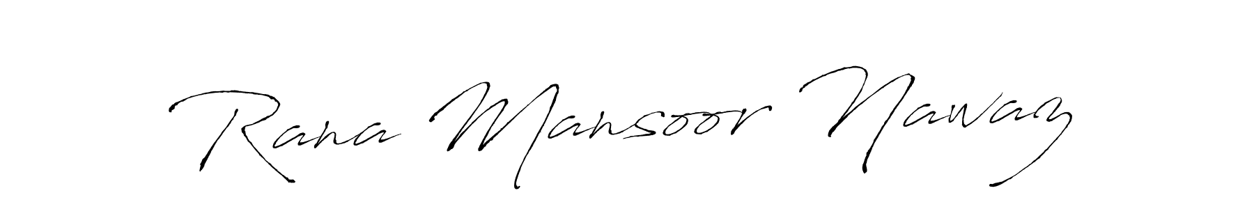Also You can easily find your signature by using the search form. We will create Rana Mansoor Nawaz name handwritten signature images for you free of cost using Antro_Vectra sign style. Rana Mansoor Nawaz signature style 6 images and pictures png