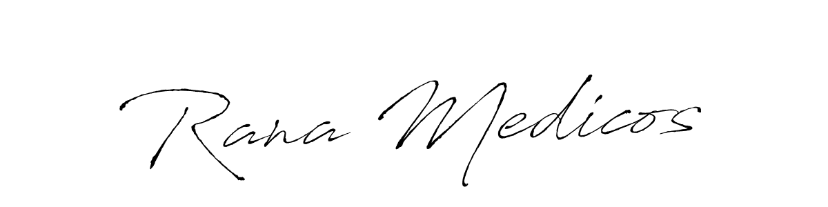 You can use this online signature creator to create a handwritten signature for the name Rana Medicos. This is the best online autograph maker. Rana Medicos signature style 6 images and pictures png