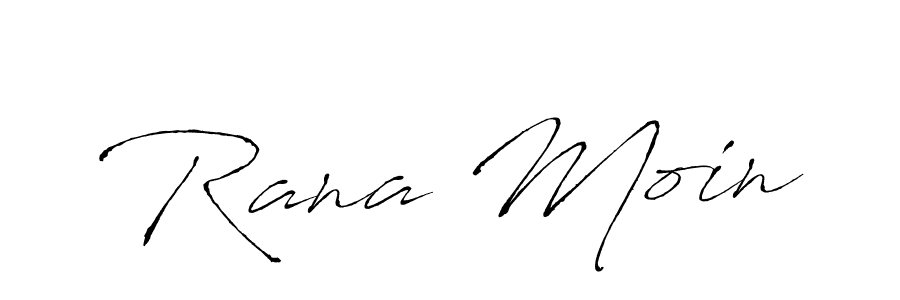 You should practise on your own different ways (Antro_Vectra) to write your name (Rana Moin) in signature. don't let someone else do it for you. Rana Moin signature style 6 images and pictures png