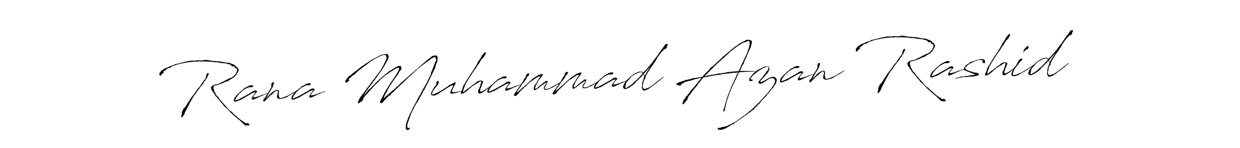 It looks lik you need a new signature style for name Rana Muhammad Azan Rashid. Design unique handwritten (Antro_Vectra) signature with our free signature maker in just a few clicks. Rana Muhammad Azan Rashid signature style 6 images and pictures png