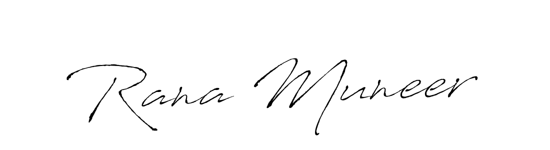The best way (Antro_Vectra) to make a short signature is to pick only two or three words in your name. The name Rana Muneer include a total of six letters. For converting this name. Rana Muneer signature style 6 images and pictures png