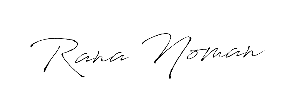 How to make Rana Noman signature? Antro_Vectra is a professional autograph style. Create handwritten signature for Rana Noman name. Rana Noman signature style 6 images and pictures png