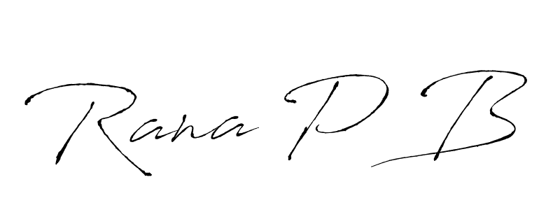 Also You can easily find your signature by using the search form. We will create Rana P B name handwritten signature images for you free of cost using Antro_Vectra sign style. Rana P B signature style 6 images and pictures png