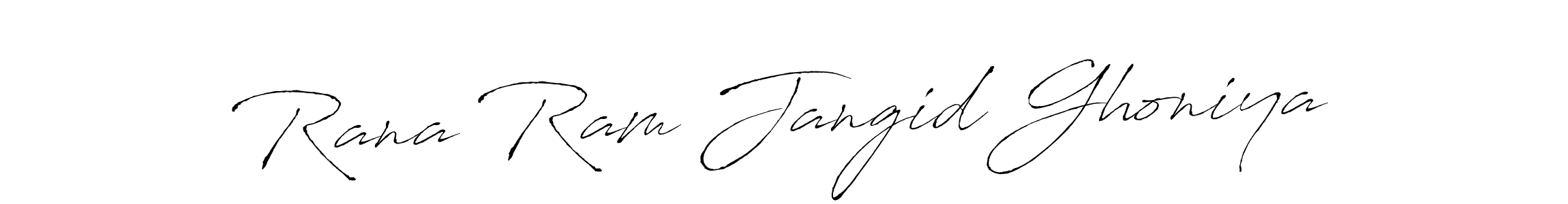 Use a signature maker to create a handwritten signature online. With this signature software, you can design (Antro_Vectra) your own signature for name Rana Ram Jangid Ghoniya. Rana Ram Jangid Ghoniya signature style 6 images and pictures png