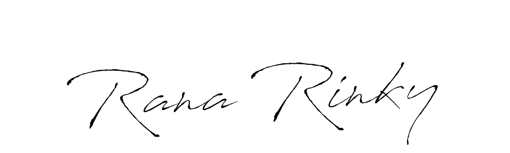 Make a beautiful signature design for name Rana Rinky. Use this online signature maker to create a handwritten signature for free. Rana Rinky signature style 6 images and pictures png