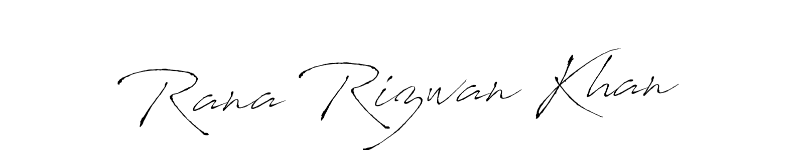 You should practise on your own different ways (Antro_Vectra) to write your name (Rana Rizwan Khan) in signature. don't let someone else do it for you. Rana Rizwan Khan signature style 6 images and pictures png