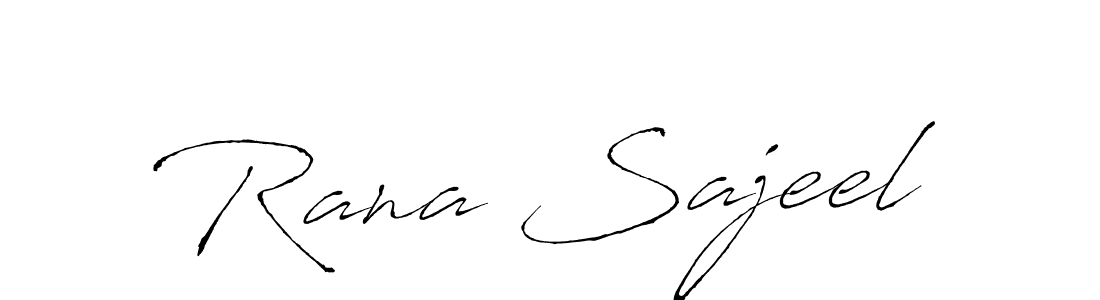 It looks lik you need a new signature style for name Rana Sajeel. Design unique handwritten (Antro_Vectra) signature with our free signature maker in just a few clicks. Rana Sajeel signature style 6 images and pictures png