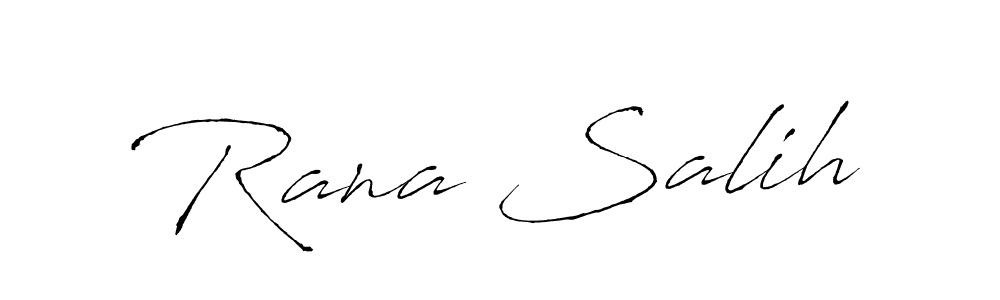 How to make Rana Salih signature? Antro_Vectra is a professional autograph style. Create handwritten signature for Rana Salih name. Rana Salih signature style 6 images and pictures png