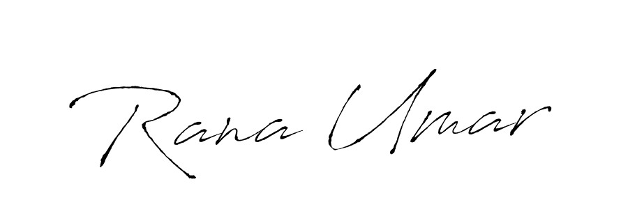 How to make Rana Umar signature? Antro_Vectra is a professional autograph style. Create handwritten signature for Rana Umar name. Rana Umar signature style 6 images and pictures png