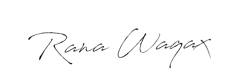 Antro_Vectra is a professional signature style that is perfect for those who want to add a touch of class to their signature. It is also a great choice for those who want to make their signature more unique. Get Rana Waqax name to fancy signature for free. Rana Waqax signature style 6 images and pictures png