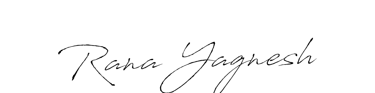 Use a signature maker to create a handwritten signature online. With this signature software, you can design (Antro_Vectra) your own signature for name Rana Yagnesh. Rana Yagnesh signature style 6 images and pictures png