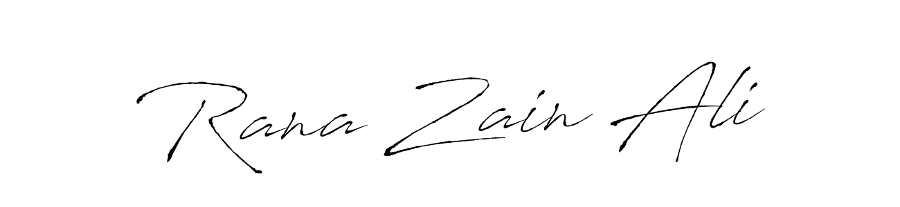 Antro_Vectra is a professional signature style that is perfect for those who want to add a touch of class to their signature. It is also a great choice for those who want to make their signature more unique. Get Rana Zain Ali name to fancy signature for free. Rana Zain Ali signature style 6 images and pictures png