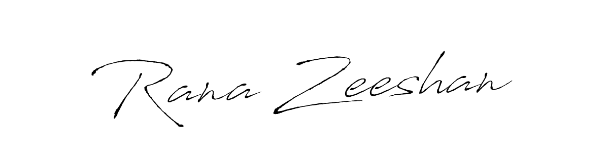 Antro_Vectra is a professional signature style that is perfect for those who want to add a touch of class to their signature. It is also a great choice for those who want to make their signature more unique. Get Rana Zeeshan name to fancy signature for free. Rana Zeeshan signature style 6 images and pictures png