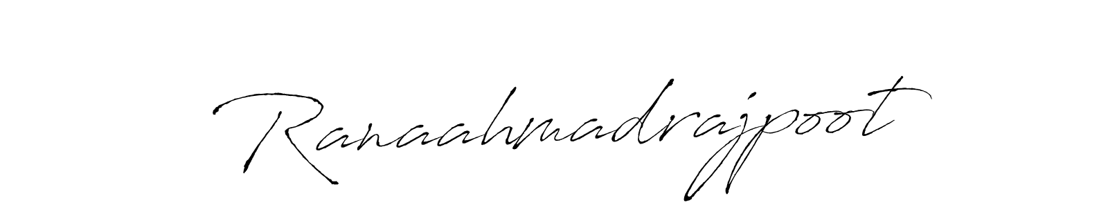 Also we have Ranaahmadrajpoot name is the best signature style. Create professional handwritten signature collection using Antro_Vectra autograph style. Ranaahmadrajpoot signature style 6 images and pictures png