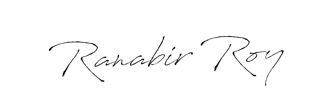 Use a signature maker to create a handwritten signature online. With this signature software, you can design (Antro_Vectra) your own signature for name Ranabir Roy. Ranabir Roy signature style 6 images and pictures png