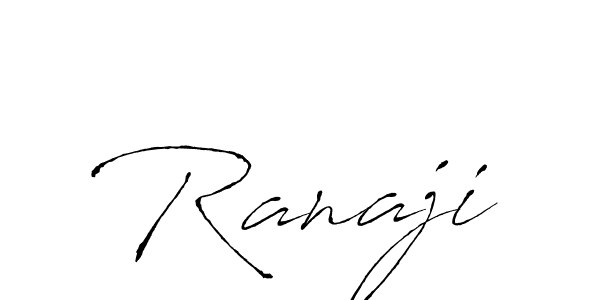 Antro_Vectra is a professional signature style that is perfect for those who want to add a touch of class to their signature. It is also a great choice for those who want to make their signature more unique. Get Ranaji name to fancy signature for free. Ranaji signature style 6 images and pictures png