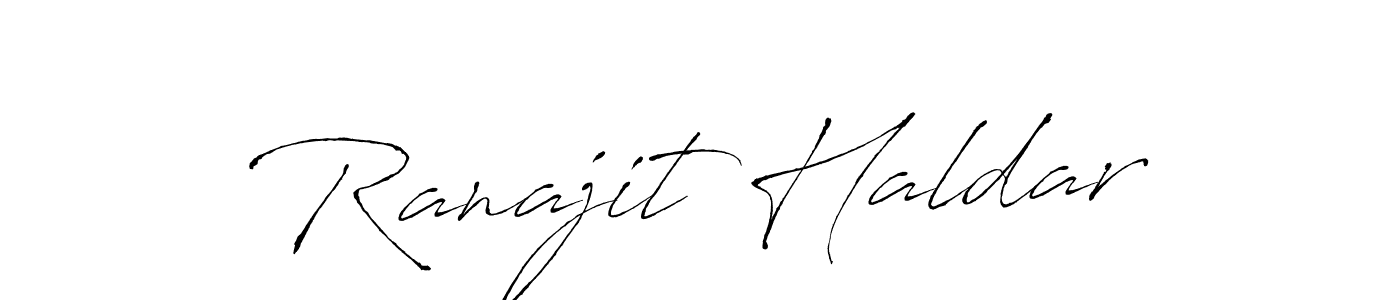 It looks lik you need a new signature style for name Ranajit Haldar. Design unique handwritten (Antro_Vectra) signature with our free signature maker in just a few clicks. Ranajit Haldar signature style 6 images and pictures png