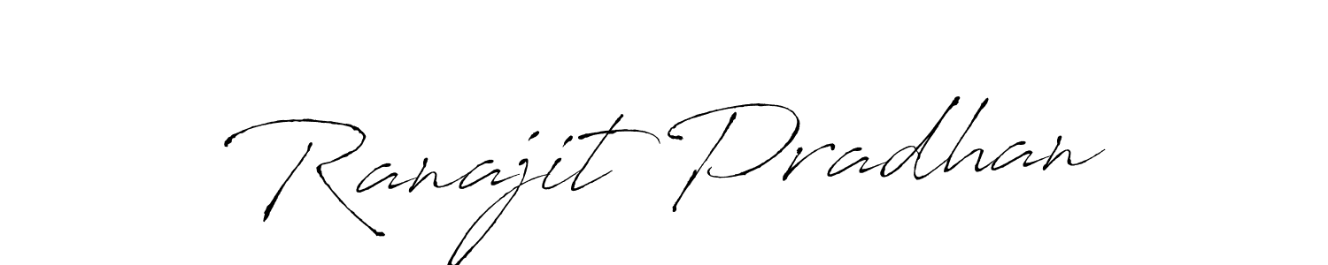 Antro_Vectra is a professional signature style that is perfect for those who want to add a touch of class to their signature. It is also a great choice for those who want to make their signature more unique. Get Ranajit Pradhan name to fancy signature for free. Ranajit Pradhan signature style 6 images and pictures png