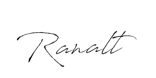 Once you've used our free online signature maker to create your best signature Antro_Vectra style, it's time to enjoy all of the benefits that Ranalt name signing documents. Ranalt signature style 6 images and pictures png