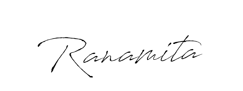 Create a beautiful signature design for name Ranamita. With this signature (Antro_Vectra) fonts, you can make a handwritten signature for free. Ranamita signature style 6 images and pictures png