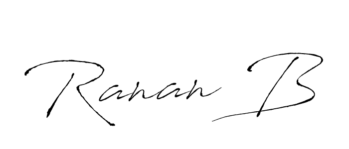You can use this online signature creator to create a handwritten signature for the name Ranan B. This is the best online autograph maker. Ranan B signature style 6 images and pictures png