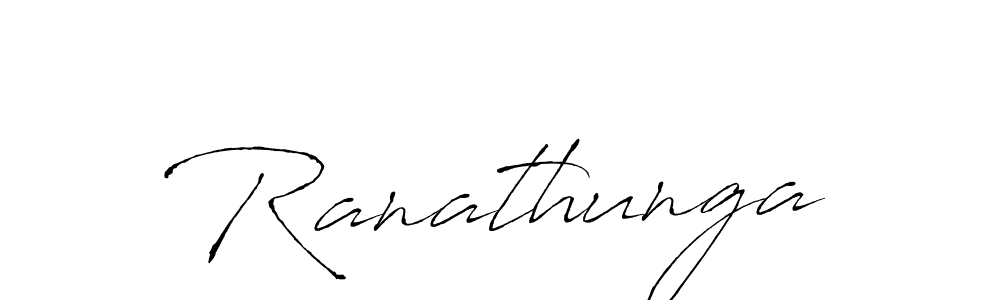 Make a beautiful signature design for name Ranathunga. With this signature (Antro_Vectra) style, you can create a handwritten signature for free. Ranathunga signature style 6 images and pictures png