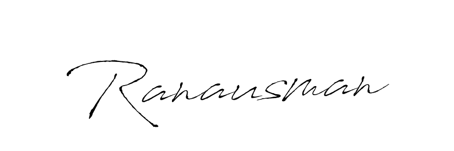 The best way (Antro_Vectra) to make a short signature is to pick only two or three words in your name. The name Ranausman include a total of six letters. For converting this name. Ranausman signature style 6 images and pictures png