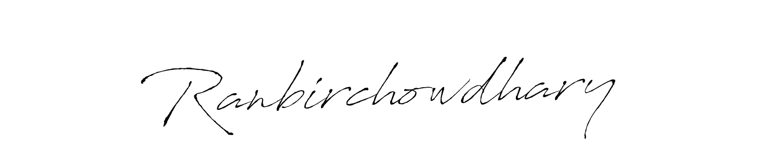 This is the best signature style for the Ranbirchowdhary name. Also you like these signature font (Antro_Vectra). Mix name signature. Ranbirchowdhary signature style 6 images and pictures png