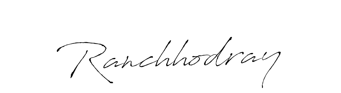 Also we have Ranchhodray name is the best signature style. Create professional handwritten signature collection using Antro_Vectra autograph style. Ranchhodray signature style 6 images and pictures png