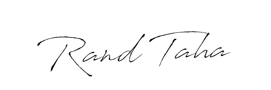 Create a beautiful signature design for name Rand Taha. With this signature (Antro_Vectra) fonts, you can make a handwritten signature for free. Rand Taha signature style 6 images and pictures png