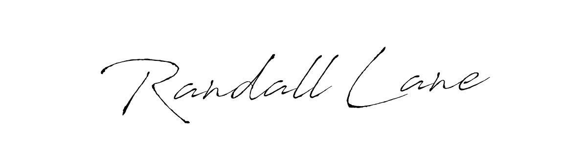 You should practise on your own different ways (Antro_Vectra) to write your name (Randall Lane) in signature. don't let someone else do it for you. Randall Lane signature style 6 images and pictures png