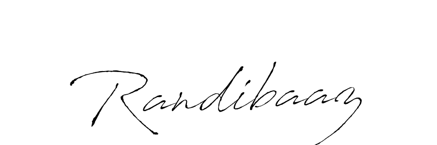 How to make Randibaaz name signature. Use Antro_Vectra style for creating short signs online. This is the latest handwritten sign. Randibaaz signature style 6 images and pictures png