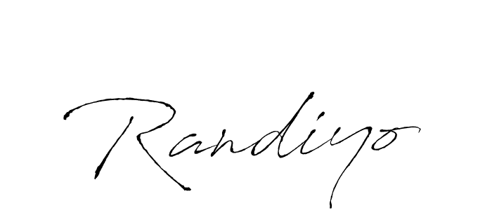 Also You can easily find your signature by using the search form. We will create Randiyo name handwritten signature images for you free of cost using Antro_Vectra sign style. Randiyo signature style 6 images and pictures png