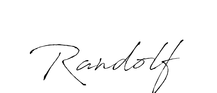 Randolf stylish signature style. Best Handwritten Sign (Antro_Vectra) for my name. Handwritten Signature Collection Ideas for my name Randolf. Randolf signature style 6 images and pictures png