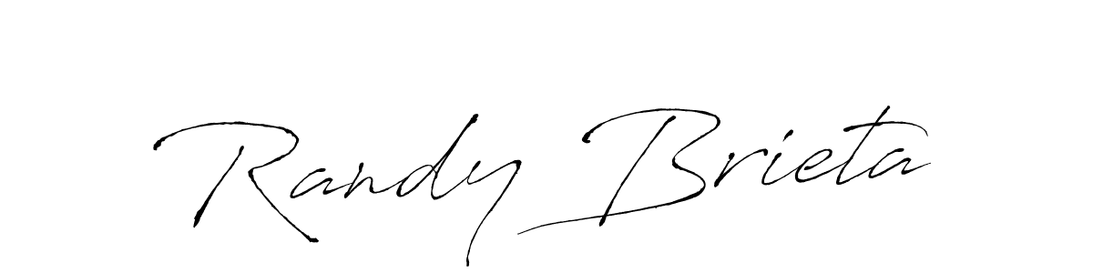 Make a beautiful signature design for name Randy Brieta. With this signature (Antro_Vectra) style, you can create a handwritten signature for free. Randy Brieta signature style 6 images and pictures png