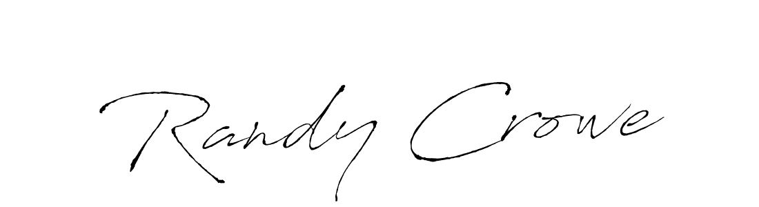 You should practise on your own different ways (Antro_Vectra) to write your name (Randy Crowe) in signature. don't let someone else do it for you. Randy Crowe signature style 6 images and pictures png