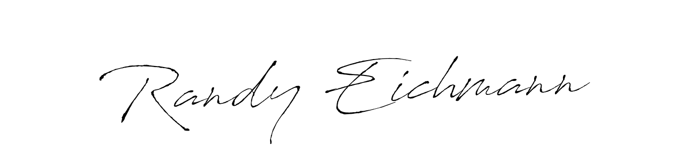 The best way (Antro_Vectra) to make a short signature is to pick only two or three words in your name. The name Randy Eichmann include a total of six letters. For converting this name. Randy Eichmann signature style 6 images and pictures png