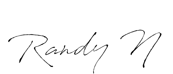 Also we have Randy N name is the best signature style. Create professional handwritten signature collection using Antro_Vectra autograph style. Randy N signature style 6 images and pictures png