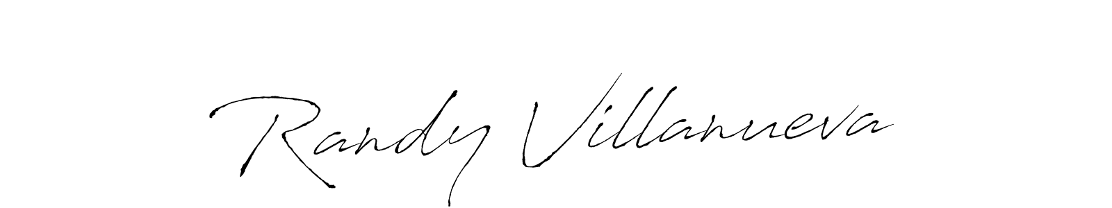 Make a beautiful signature design for name Randy Villanueva. With this signature (Antro_Vectra) style, you can create a handwritten signature for free. Randy Villanueva signature style 6 images and pictures png