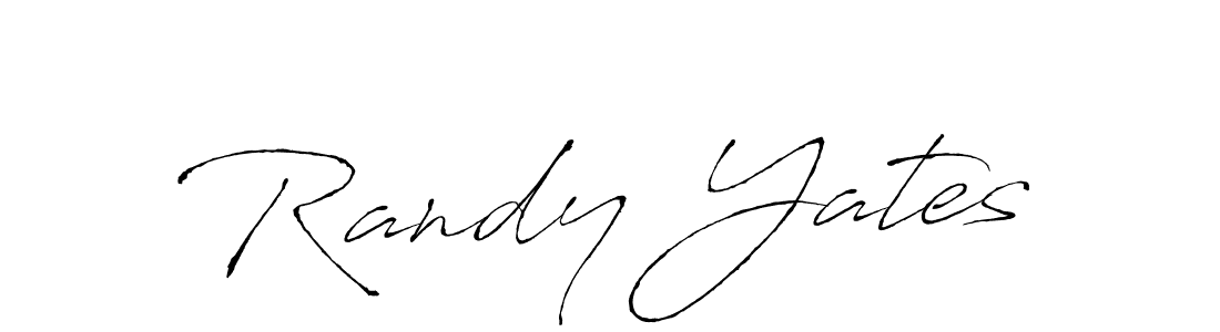 Use a signature maker to create a handwritten signature online. With this signature software, you can design (Antro_Vectra) your own signature for name Randy Yates. Randy Yates signature style 6 images and pictures png