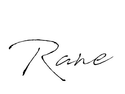 Design your own signature with our free online signature maker. With this signature software, you can create a handwritten (Antro_Vectra) signature for name Rane. Rane signature style 6 images and pictures png