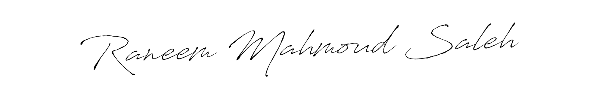 You should practise on your own different ways (Antro_Vectra) to write your name (Raneem Mahmoud Saleh) in signature. don't let someone else do it for you. Raneem Mahmoud Saleh signature style 6 images and pictures png