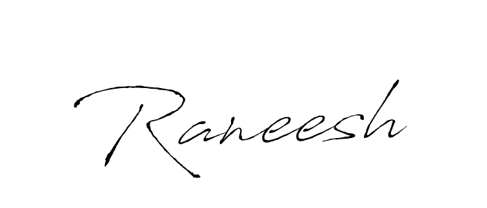 Create a beautiful signature design for name Raneesh. With this signature (Antro_Vectra) fonts, you can make a handwritten signature for free. Raneesh signature style 6 images and pictures png